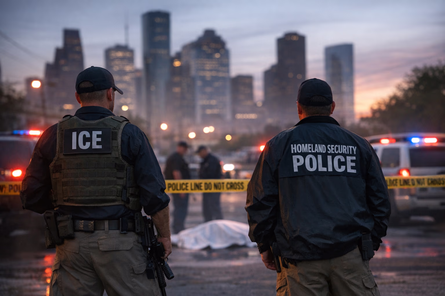 ICE Shooting in Houston Left Unintended Man Dead, DHS Says