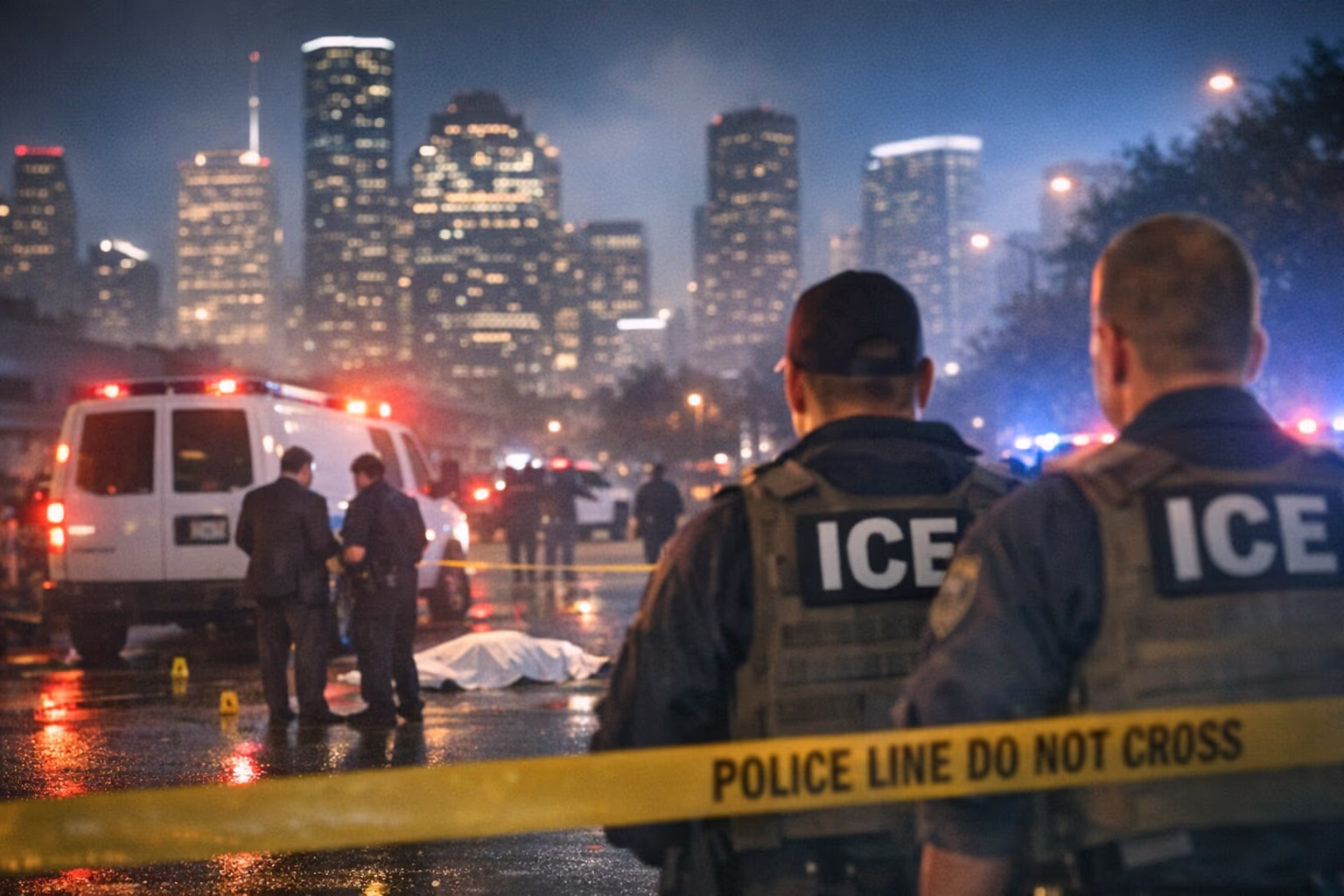 Houston ICE shooting witnesses dispute agency account