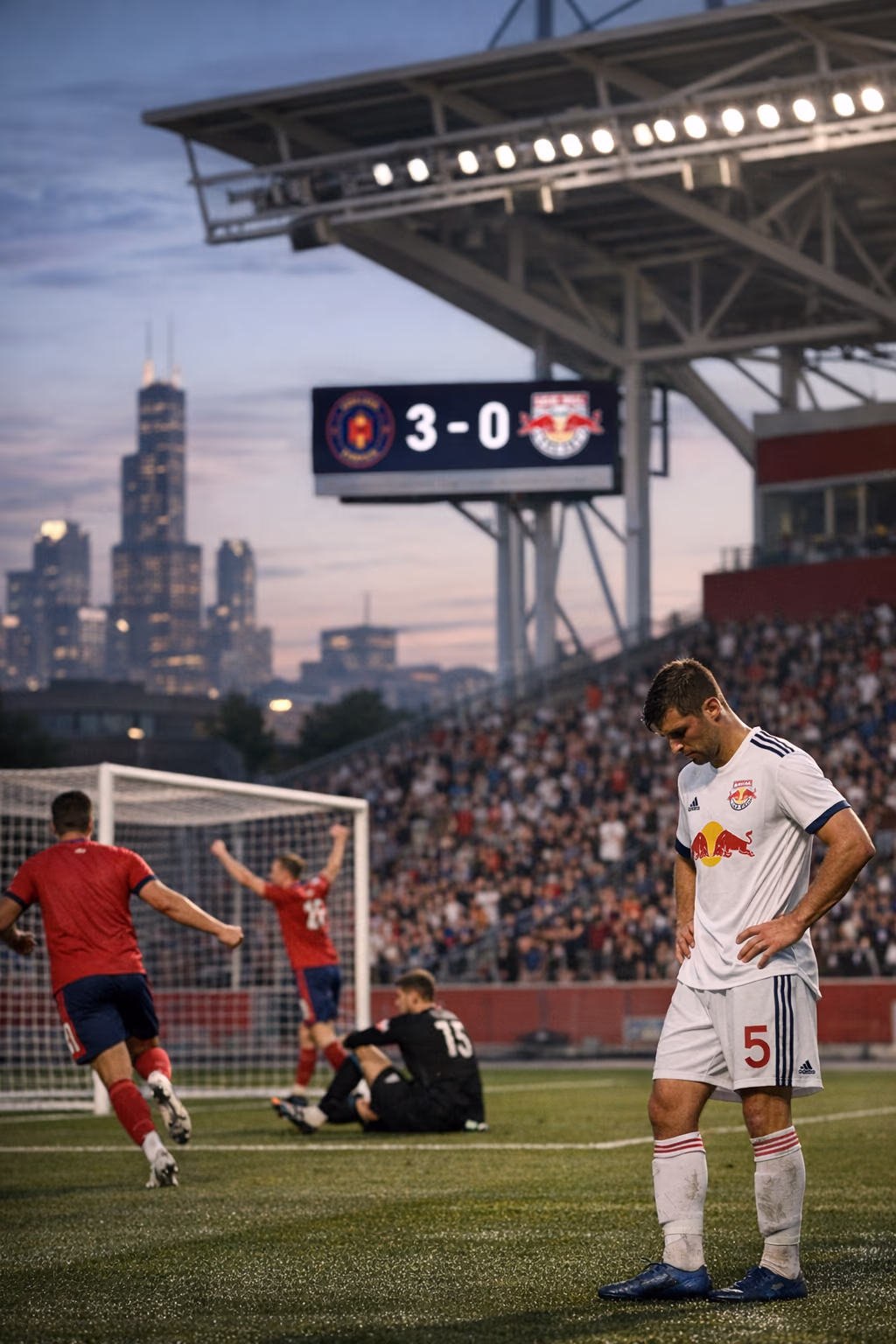 Red Bull New York II lose 3-0 at Chicago Fire FC II