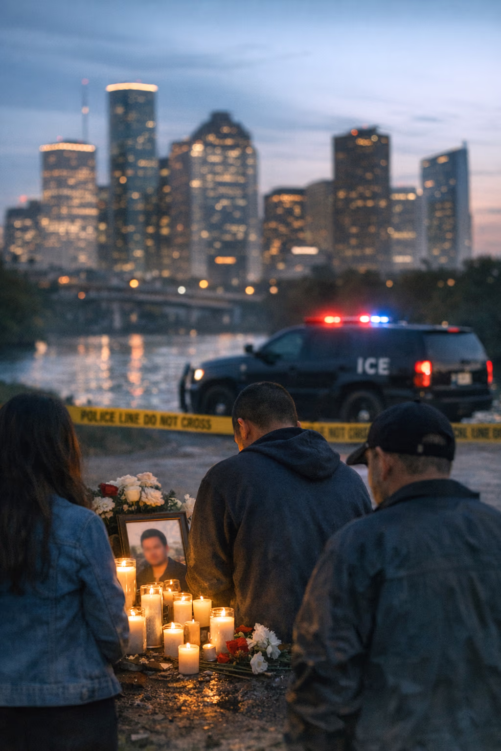Houston mourns man killed during ICE operation