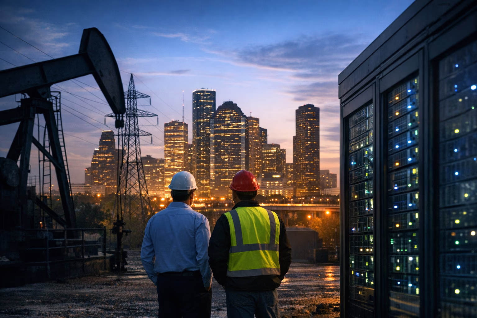 Houston data center deal links oil services firms