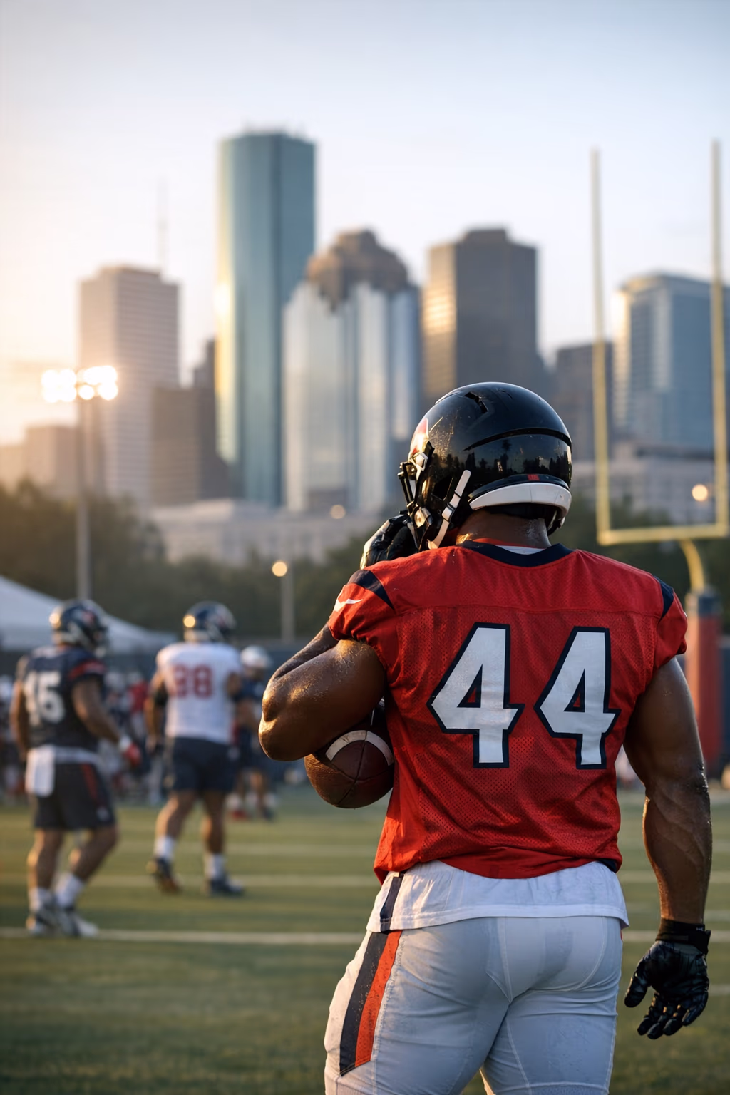 British Brooks Enters Texans Camp at a Rare Roster Spot