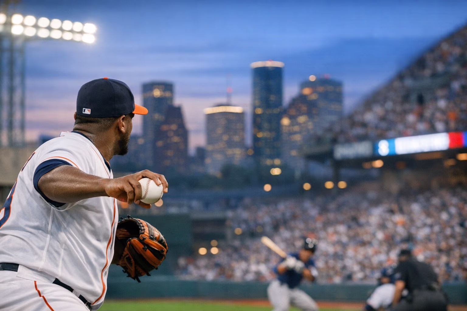 Ronel Blanco Strikes Out Eight in Astros Season Debut