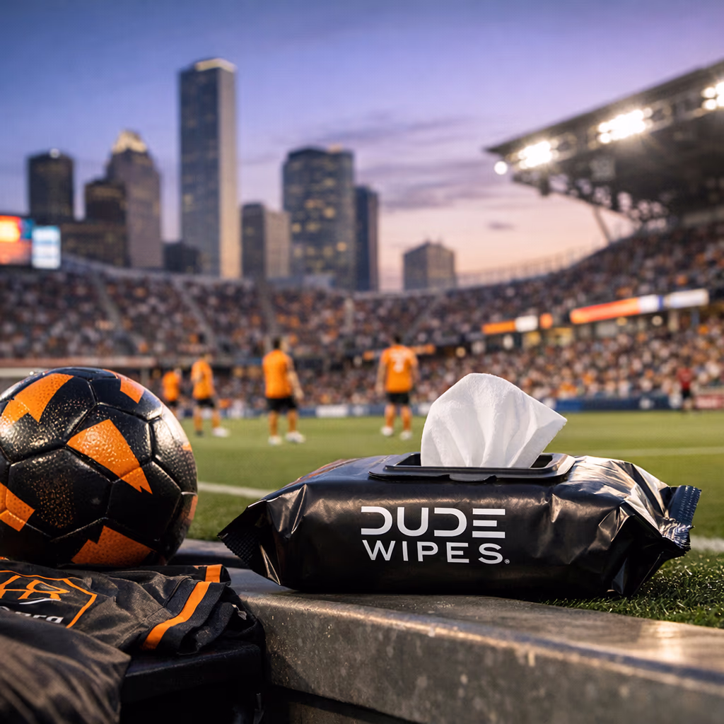 Houston Dynamo FC Lands DUDE Wipes Partnership Deal