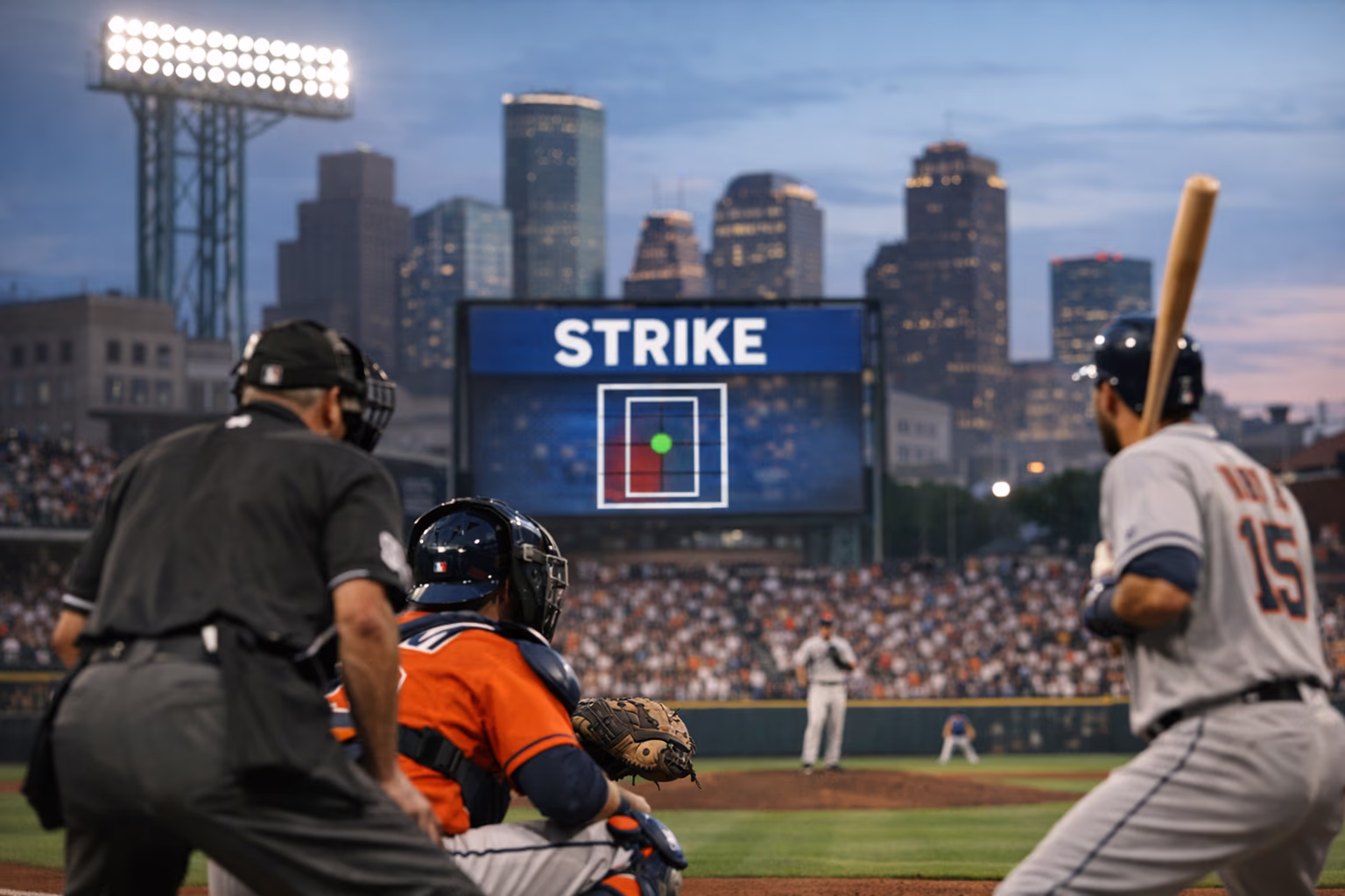 ABS challenge confirms strike 2 in MLB test at Astros game