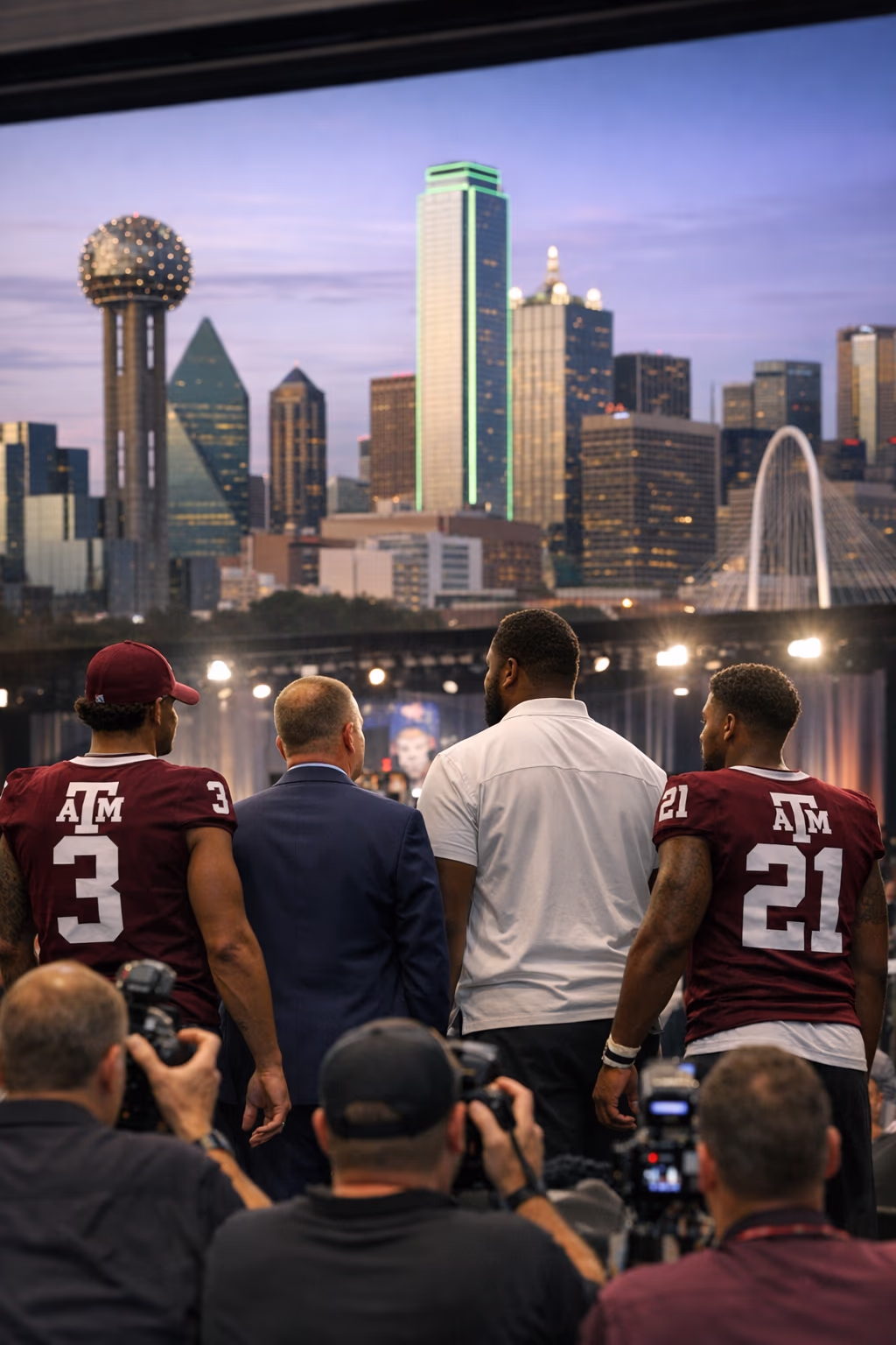 Texas A&M Opens SEC Media Days With Dallas Spotlight