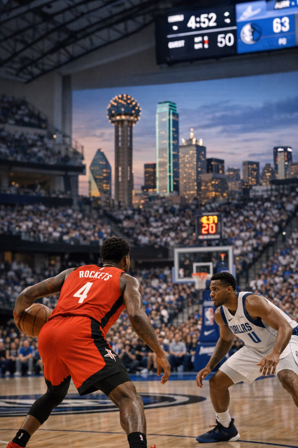 Houston Rockets fall to Mavericks in Oct. 9 preseason game