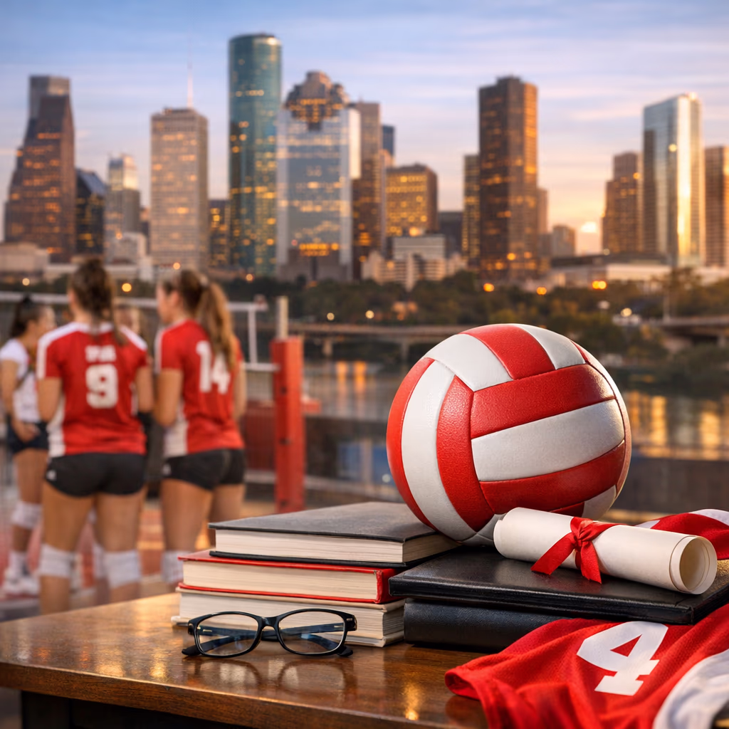 Houston Volleyball Lands AVCA Team Academic Award