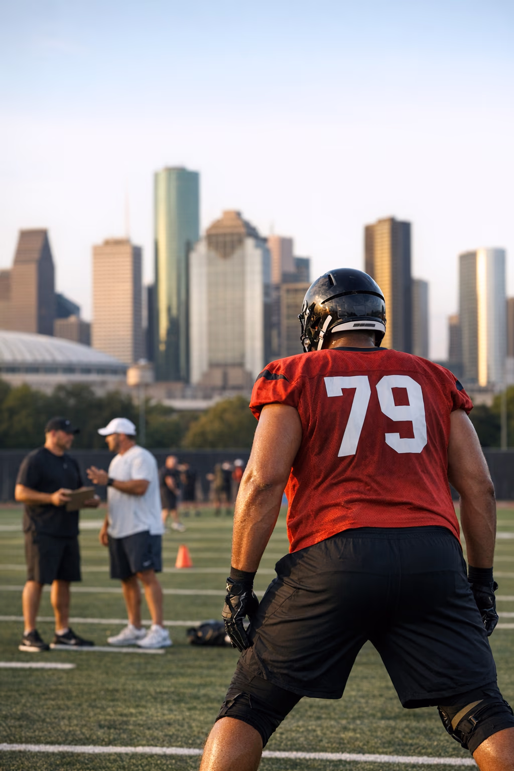 Texans Host Workout for 6-Foot-9 Free Agent Tackle