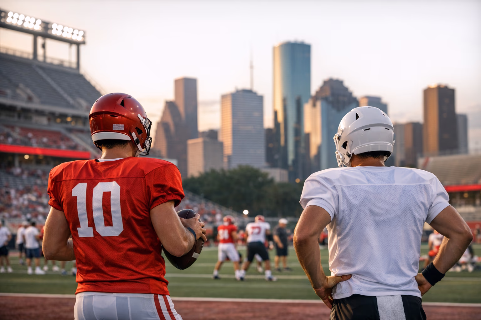 Houston Football Position Battle Centers on Quarterback