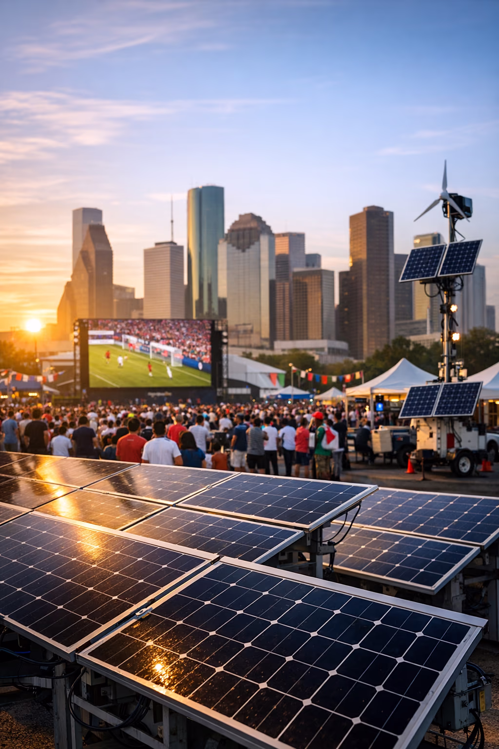 Solar Power at FIFA Fan Festivals Signals Event Energy Shift