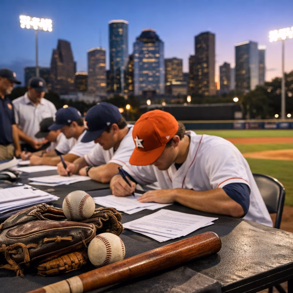 Astros draft class signing spree lands 20 of 22 picks