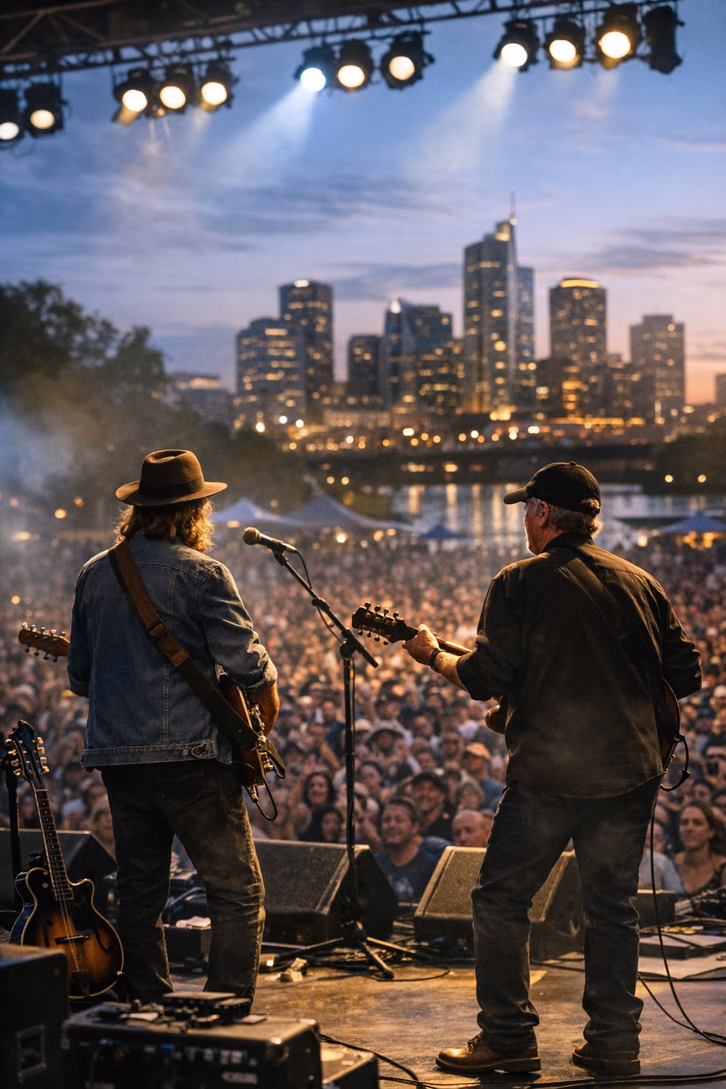 Scott Law, Jeff Pevar Sit In With String Cheese Incident