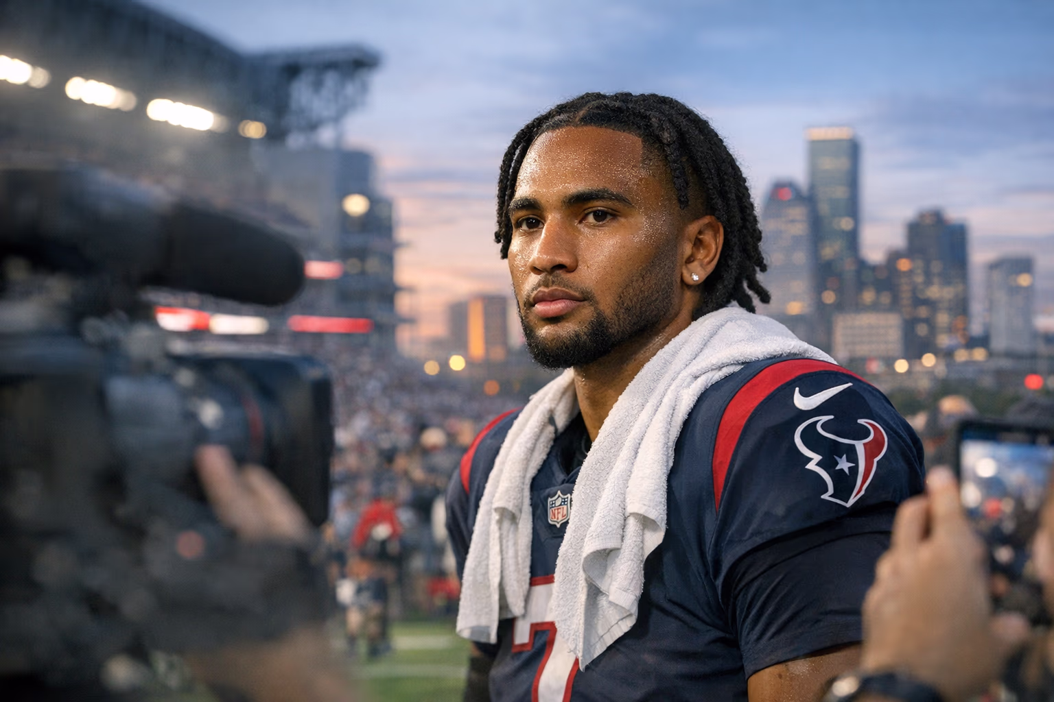C.J. Stroud Addresses Texans Backlash After Online Debate