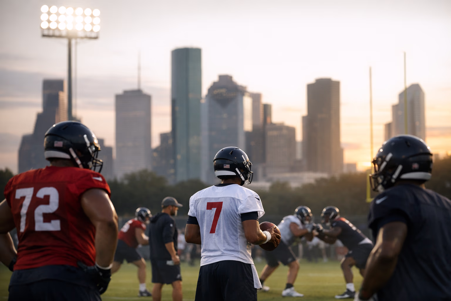 Texans Training Camp Opens Several Starting Jobs