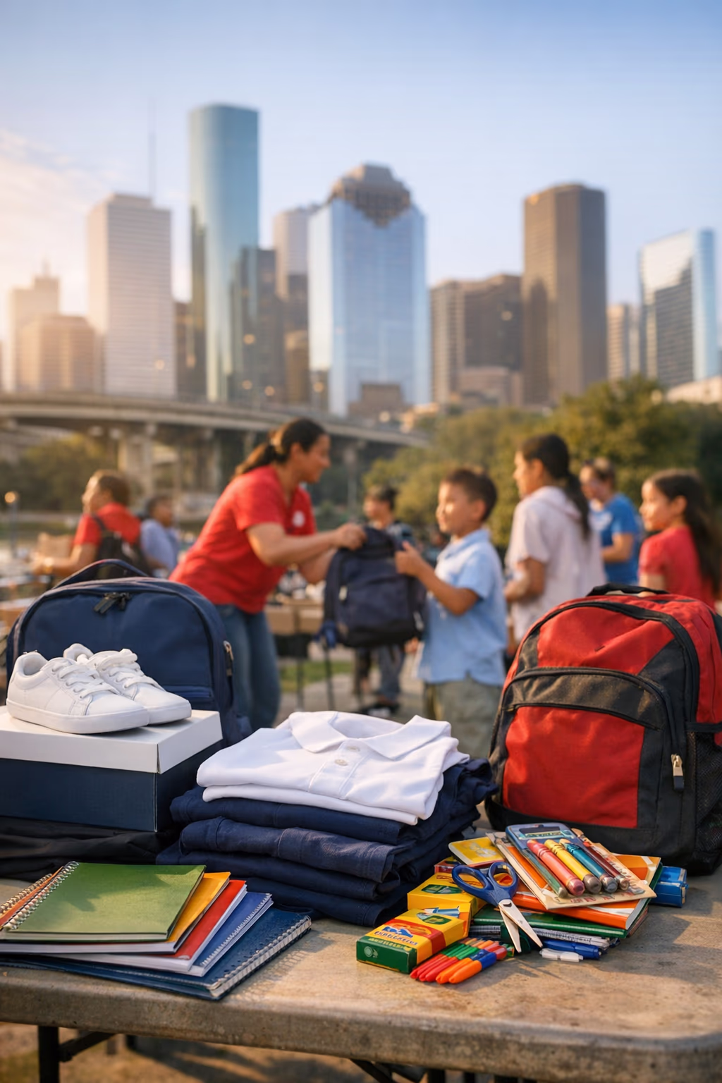 Houston Back-to-School Drive to Outfit 1,000 Students
