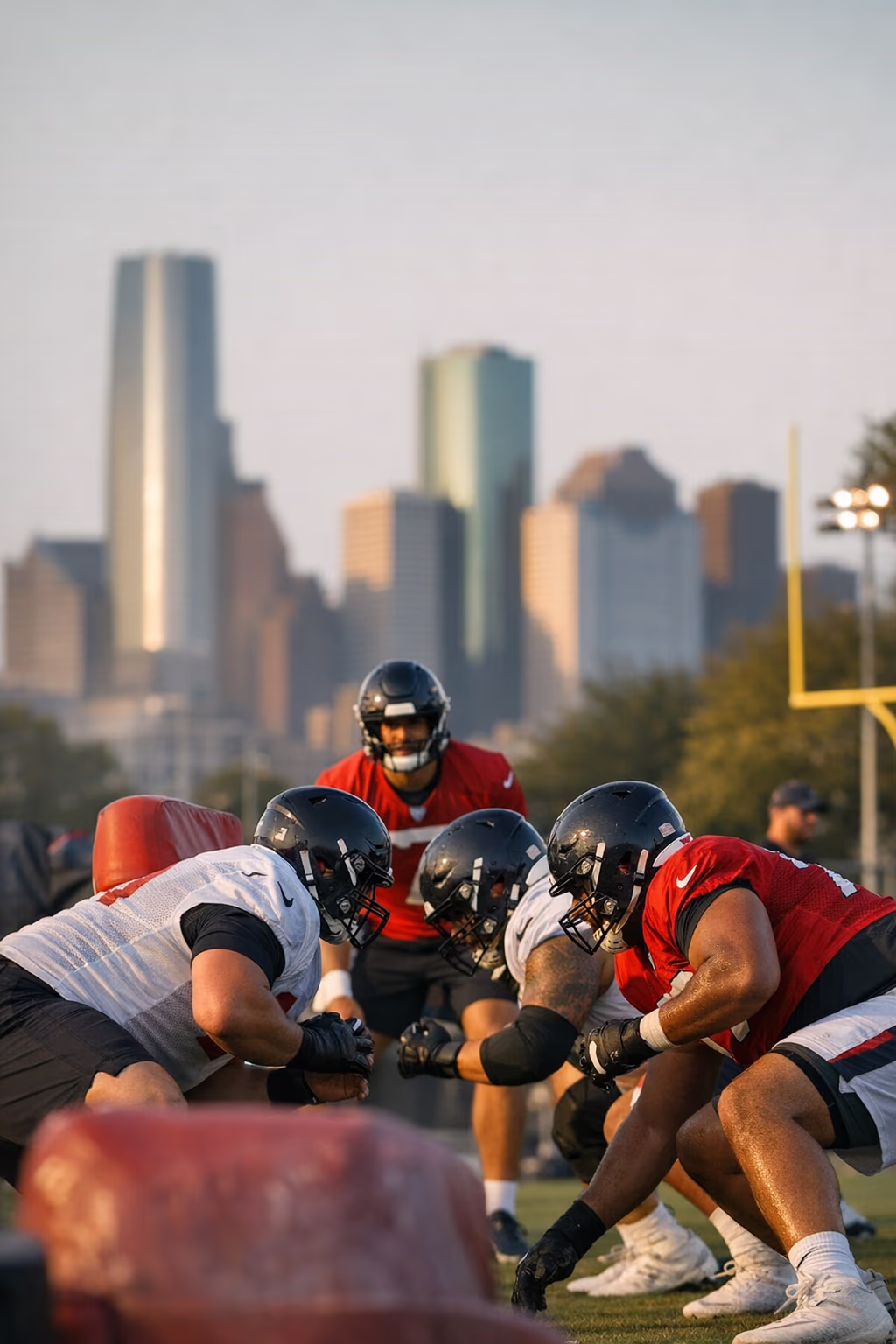 Texans Offensive Line Competition Stays Open in Camp