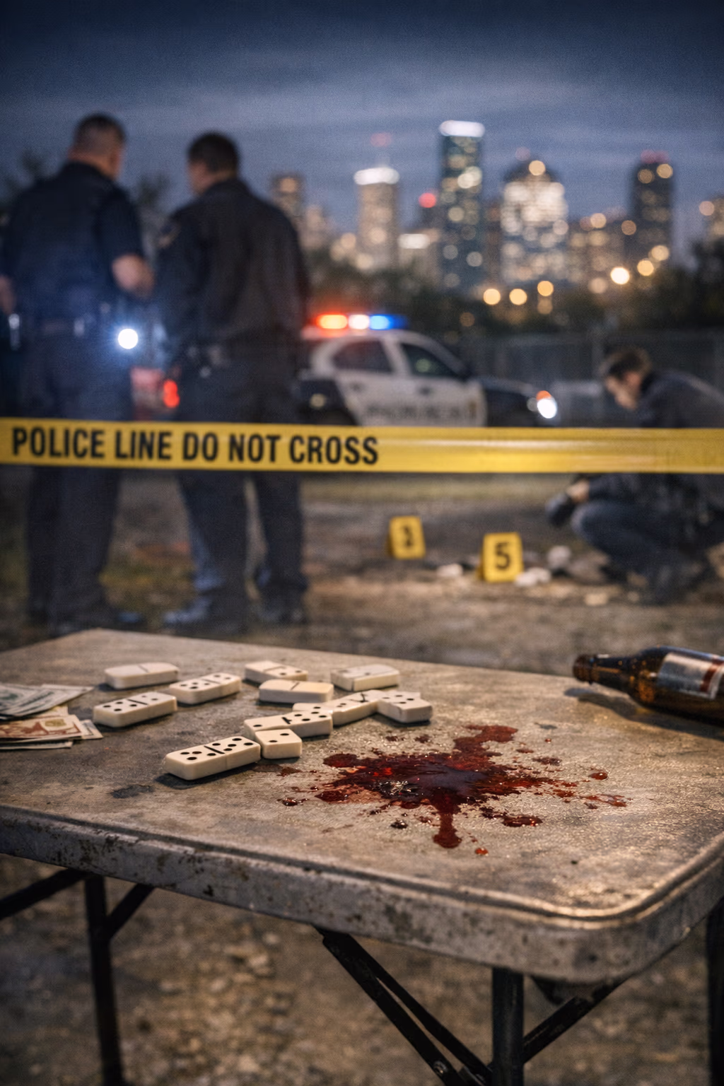 Houston police seek suspects after dominoes game shooting