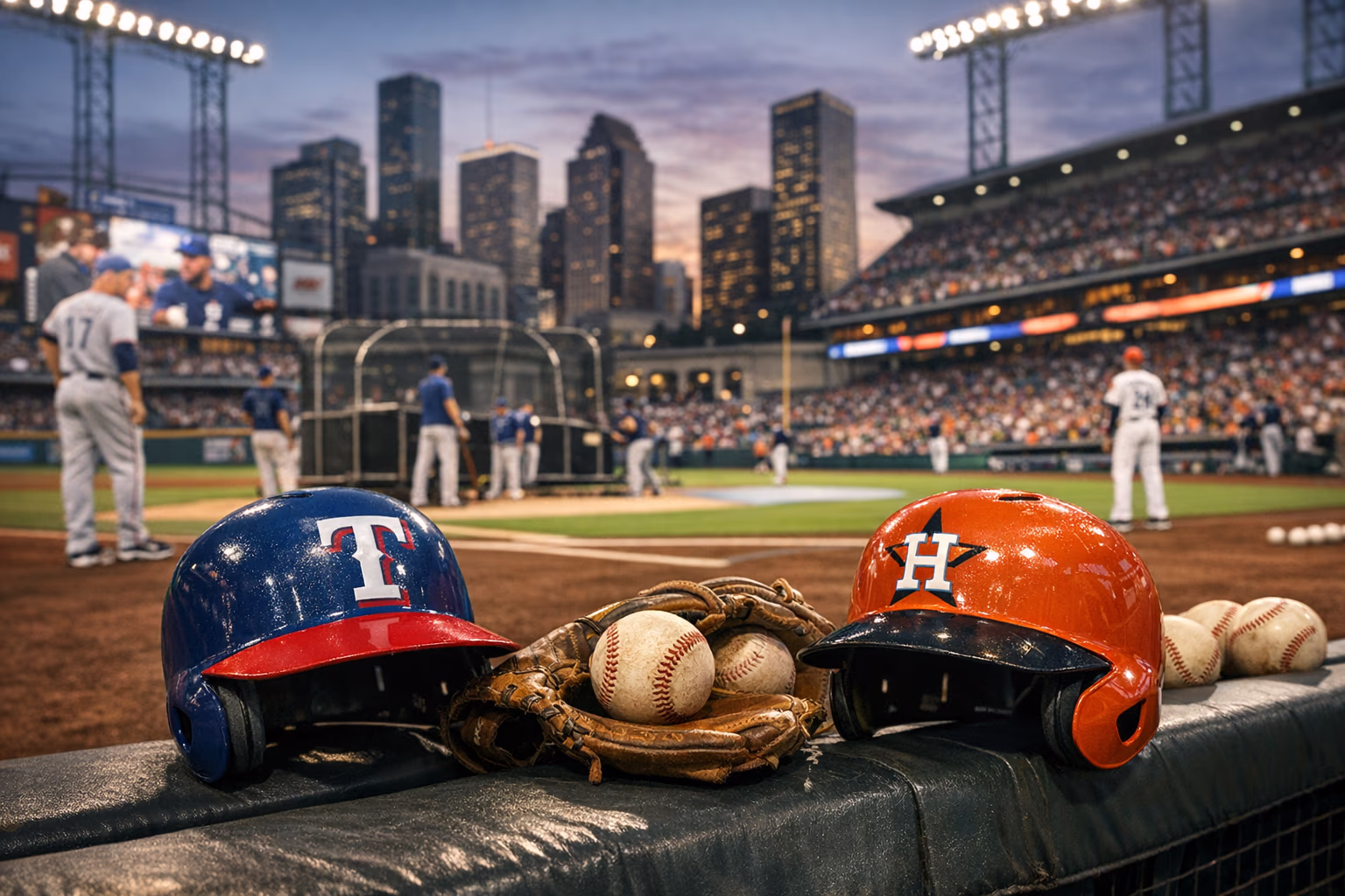 Rangers at Astros Gameday Details for Houston Series Opener