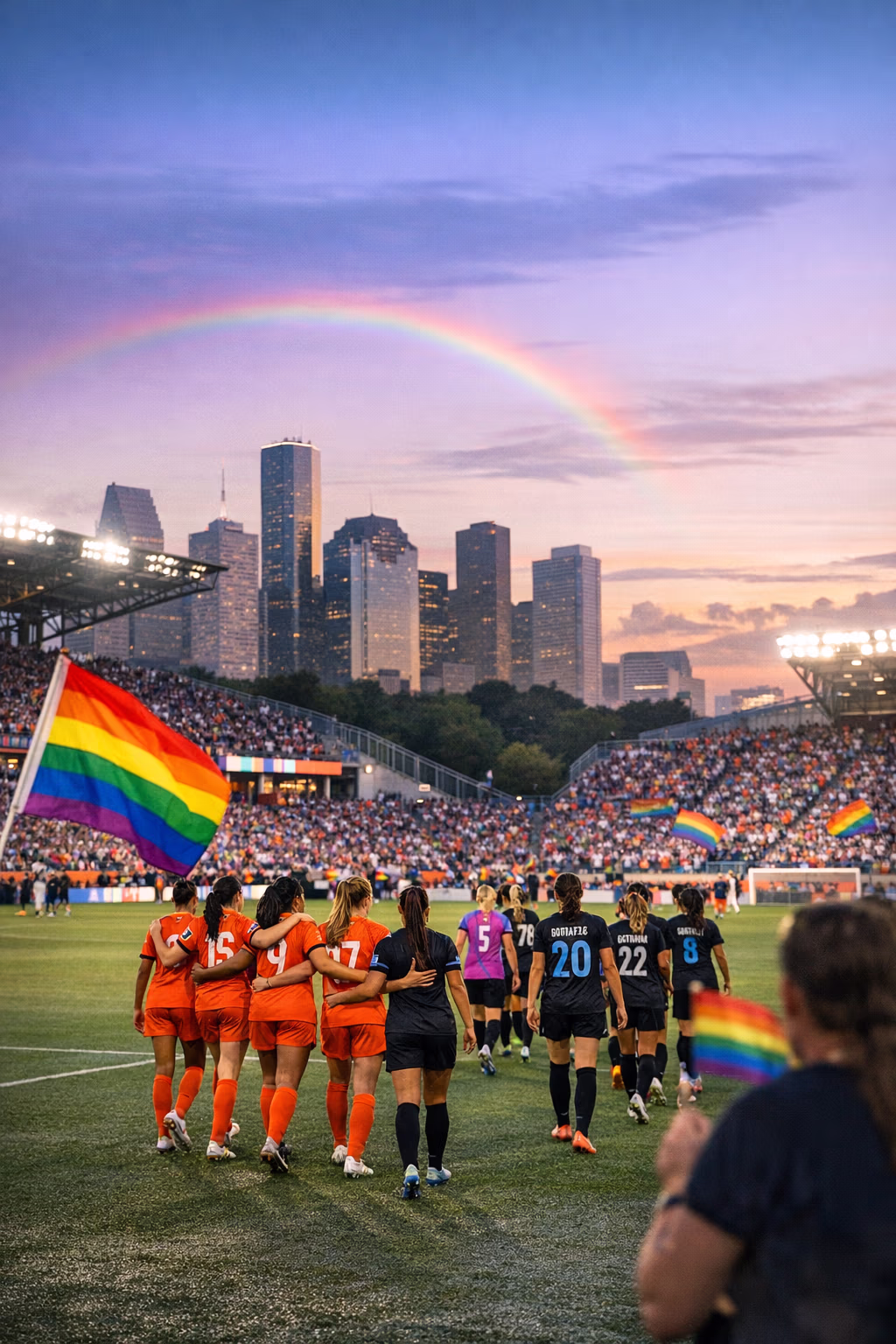 Houston Dash vs. Gotham FC Set for Pride Night at Shell
