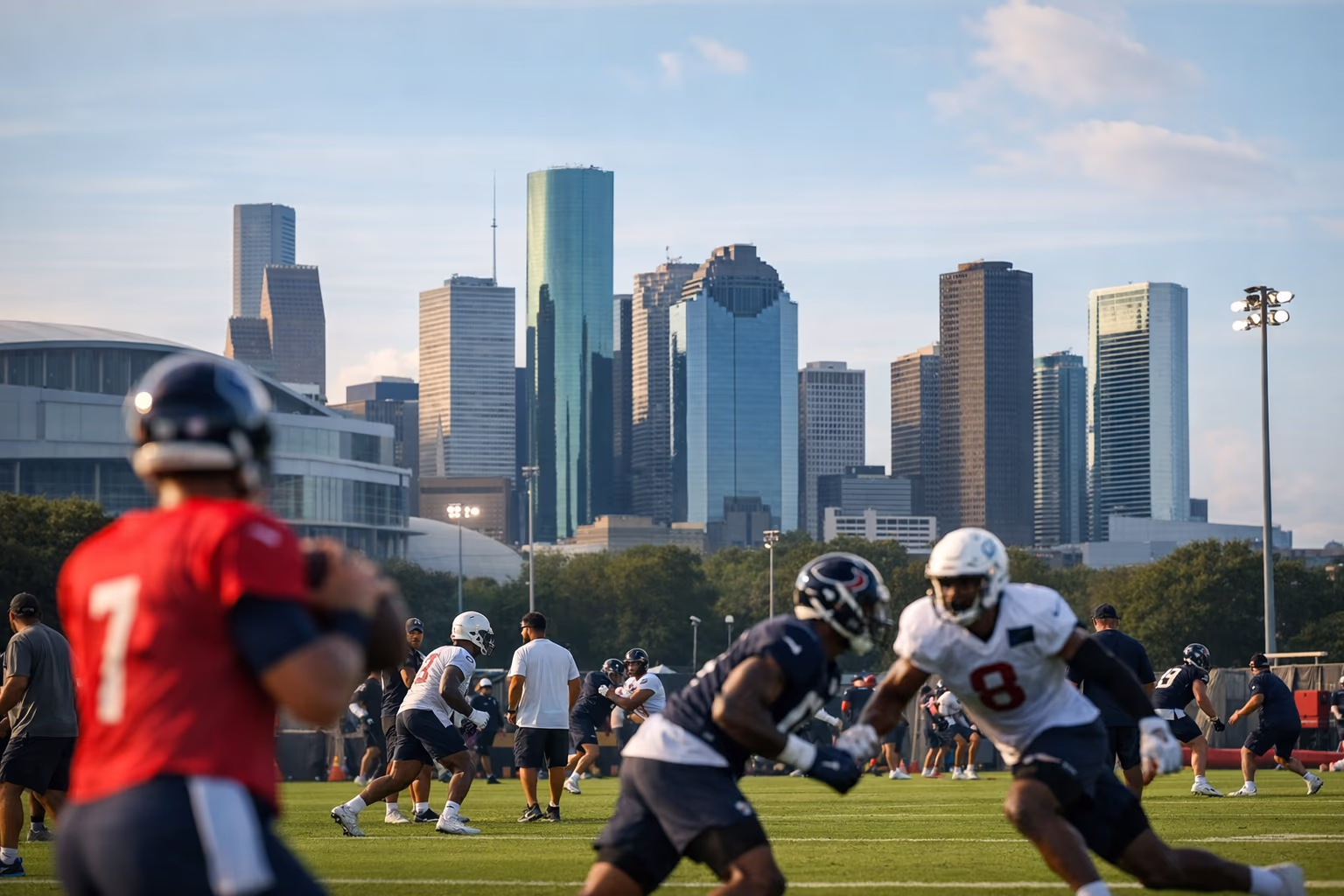 Houston Texans Training Camp Day 3 Brings More Competition