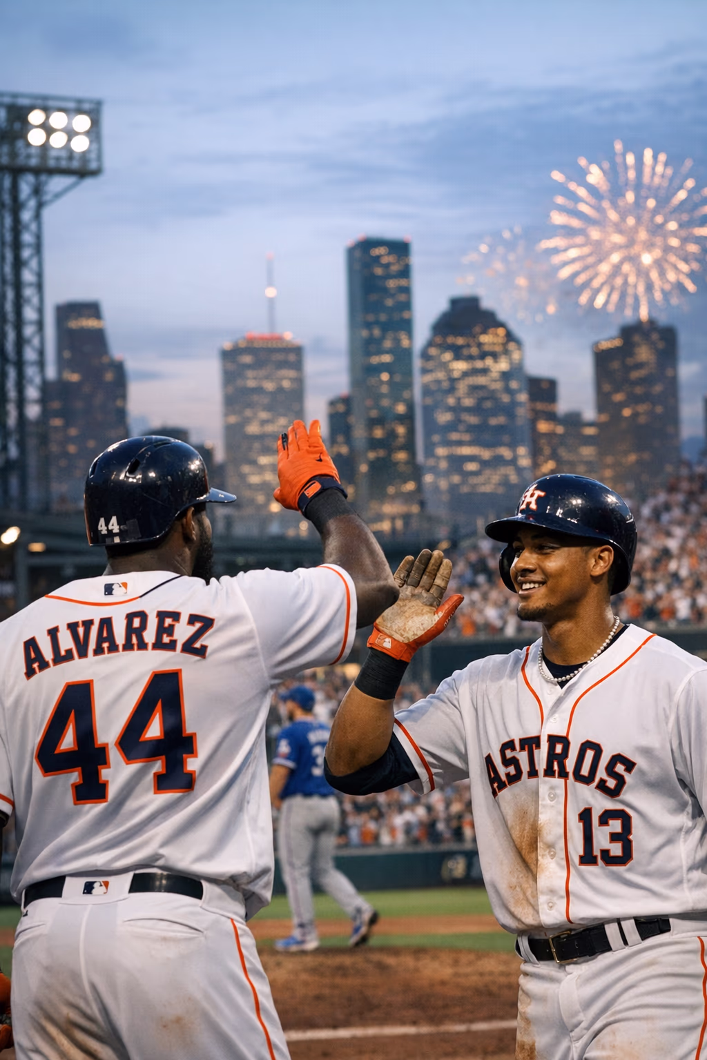 Houston Astros sweep Rangers behind Alvarez, Peña