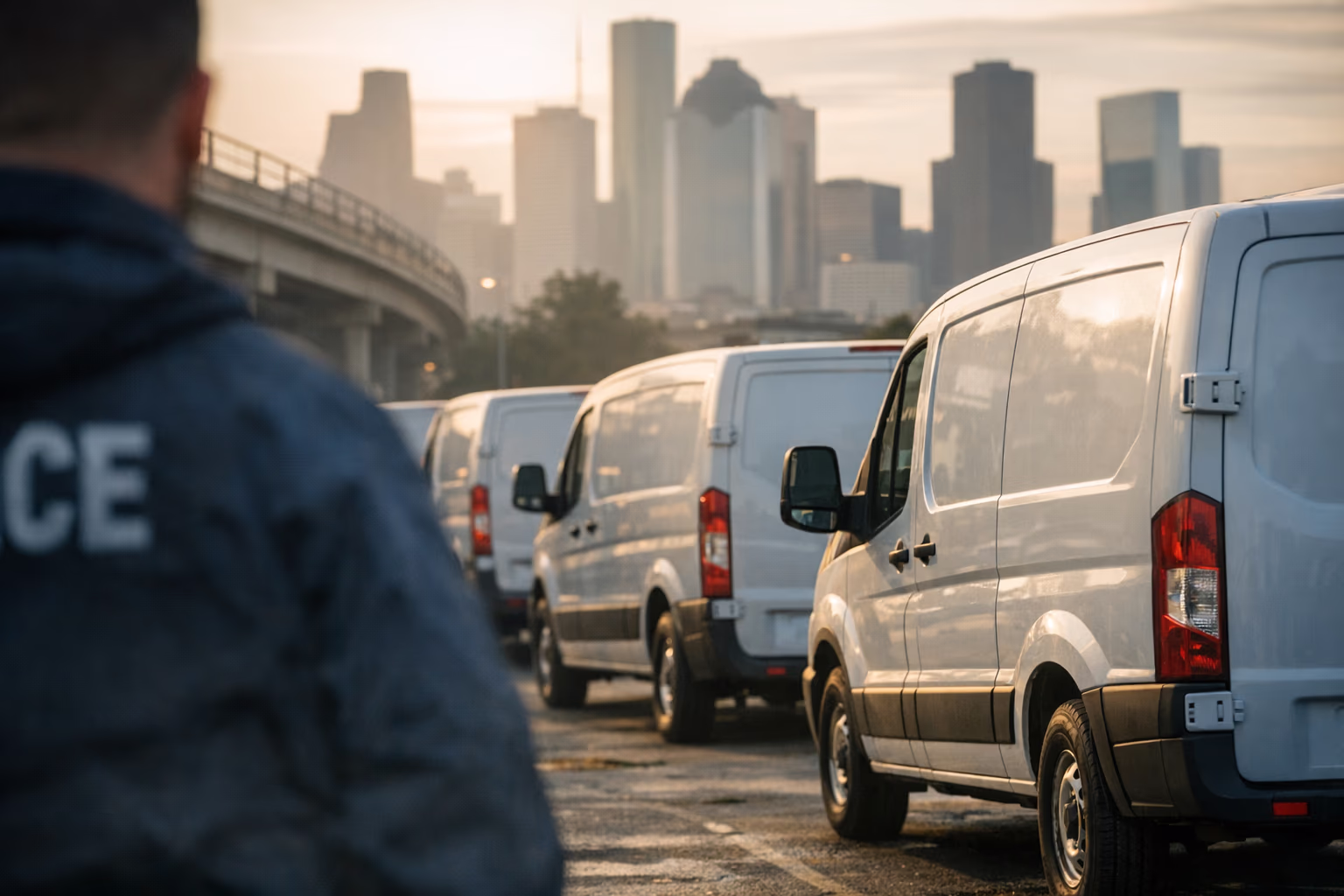 Houston ICE Van Search Data Raises Questions in One Area