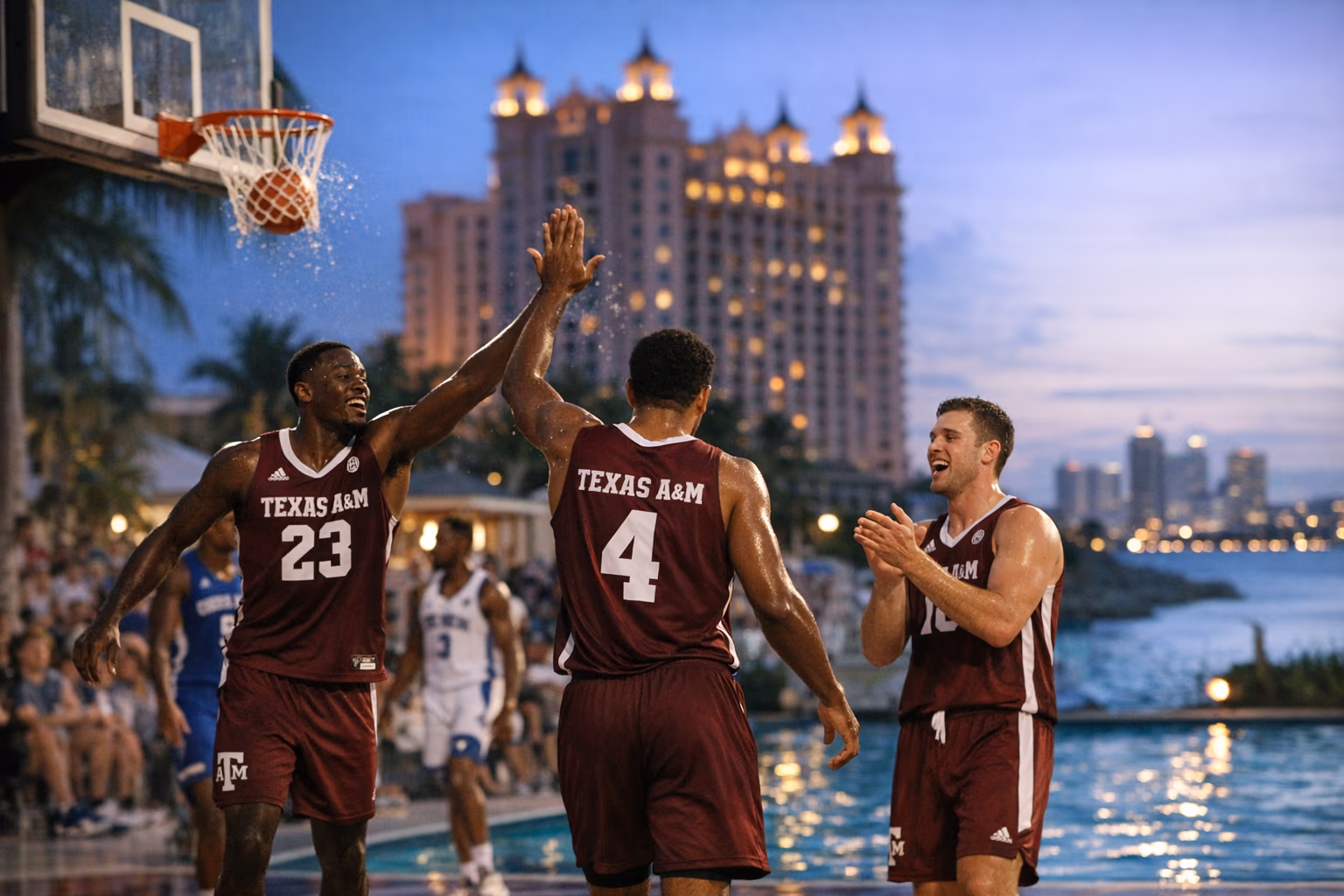 Texas A&M Opens Baha Mar Hoops With 112-88 Win