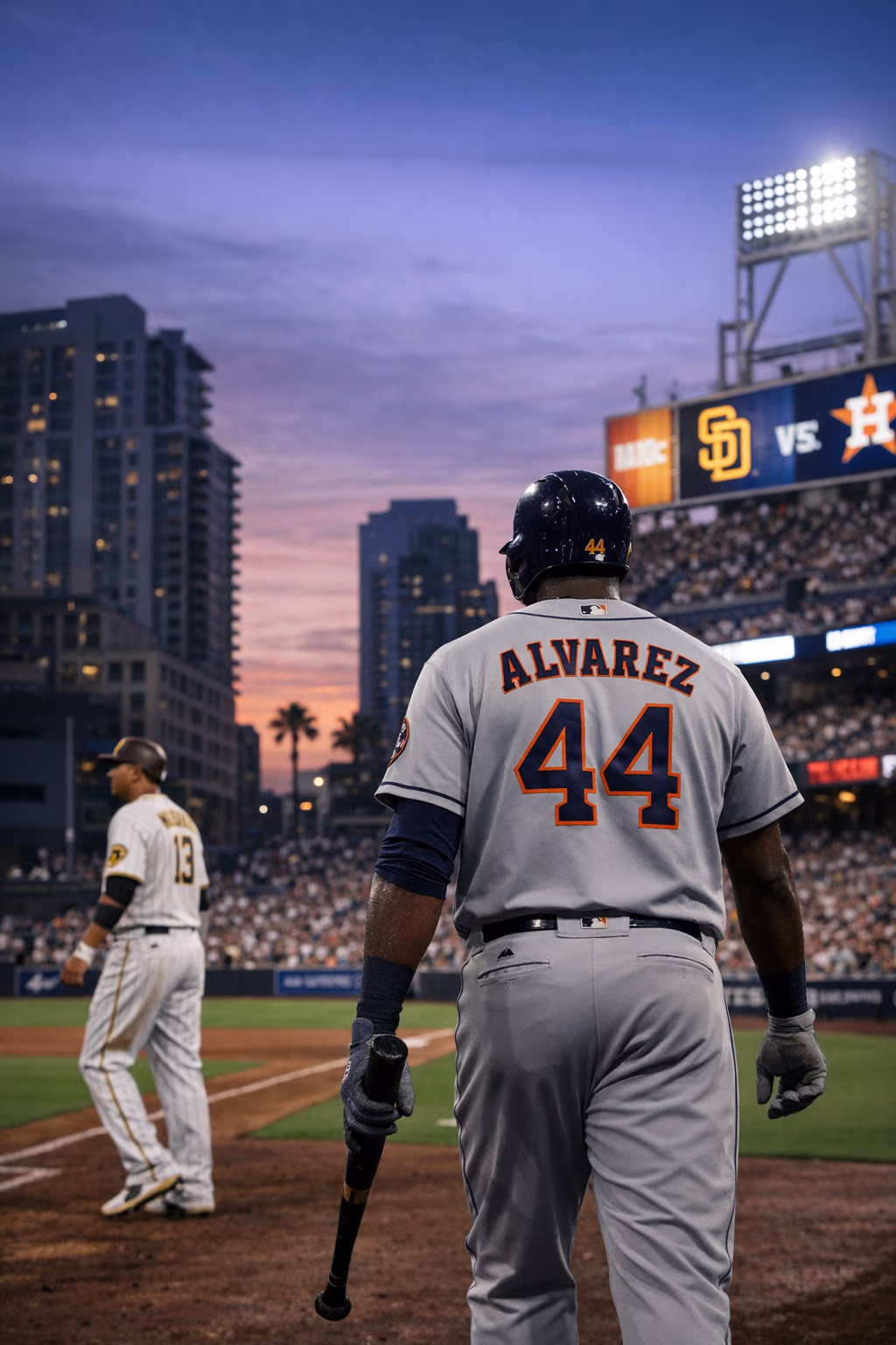 Astros Padres Sunday Night Baseball Puts Yordan in Spotlight