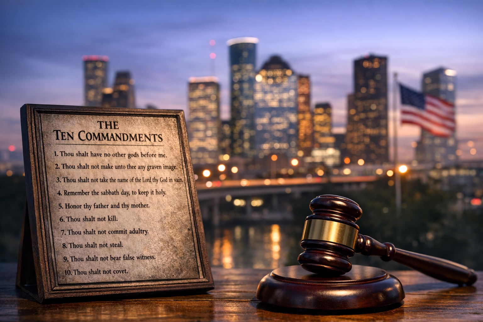 Ten Commandments Lawsuit Targets Houston-Area Schools