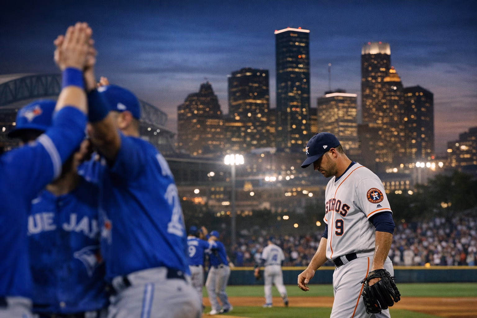 Toronto Blue Jays Edge Houston Astros 5-4 in 10 Innings