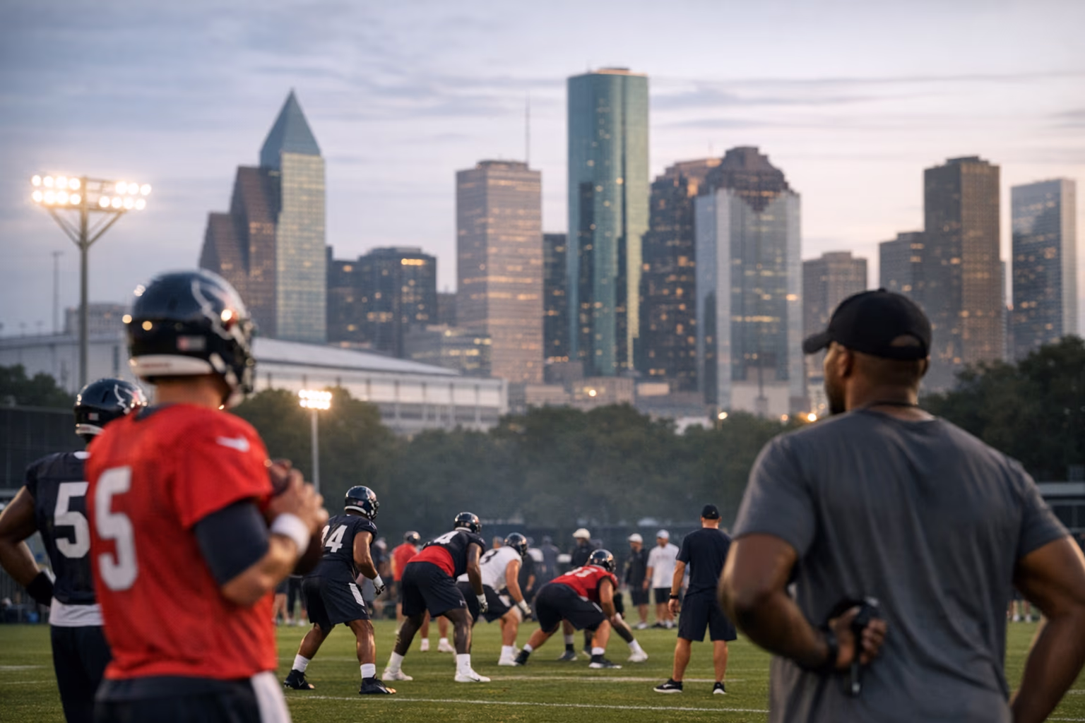 Texans training camp: DeMeco Ryans updates Day 8