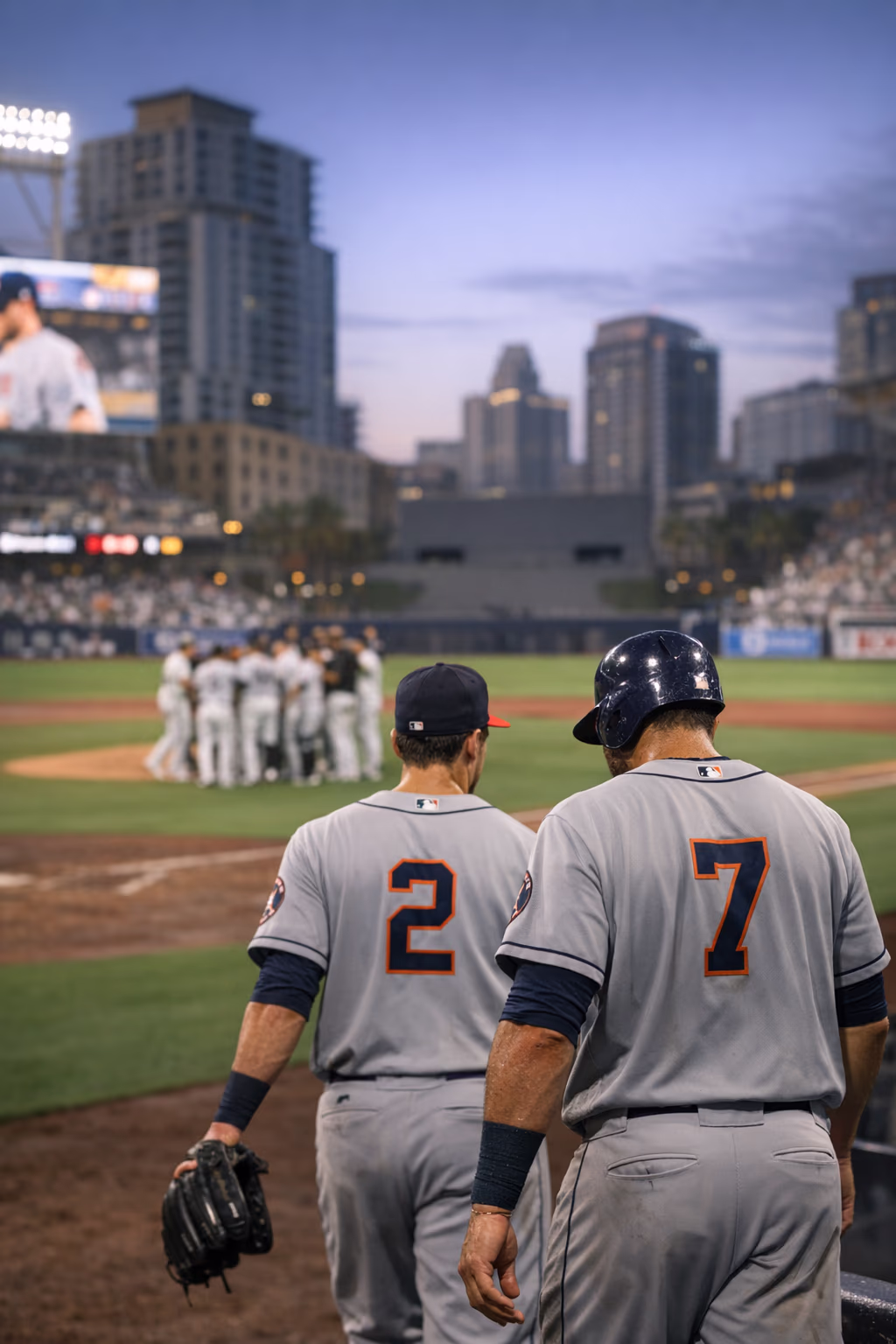 Houston Astros fall to Padres in Aug. 7 road finale