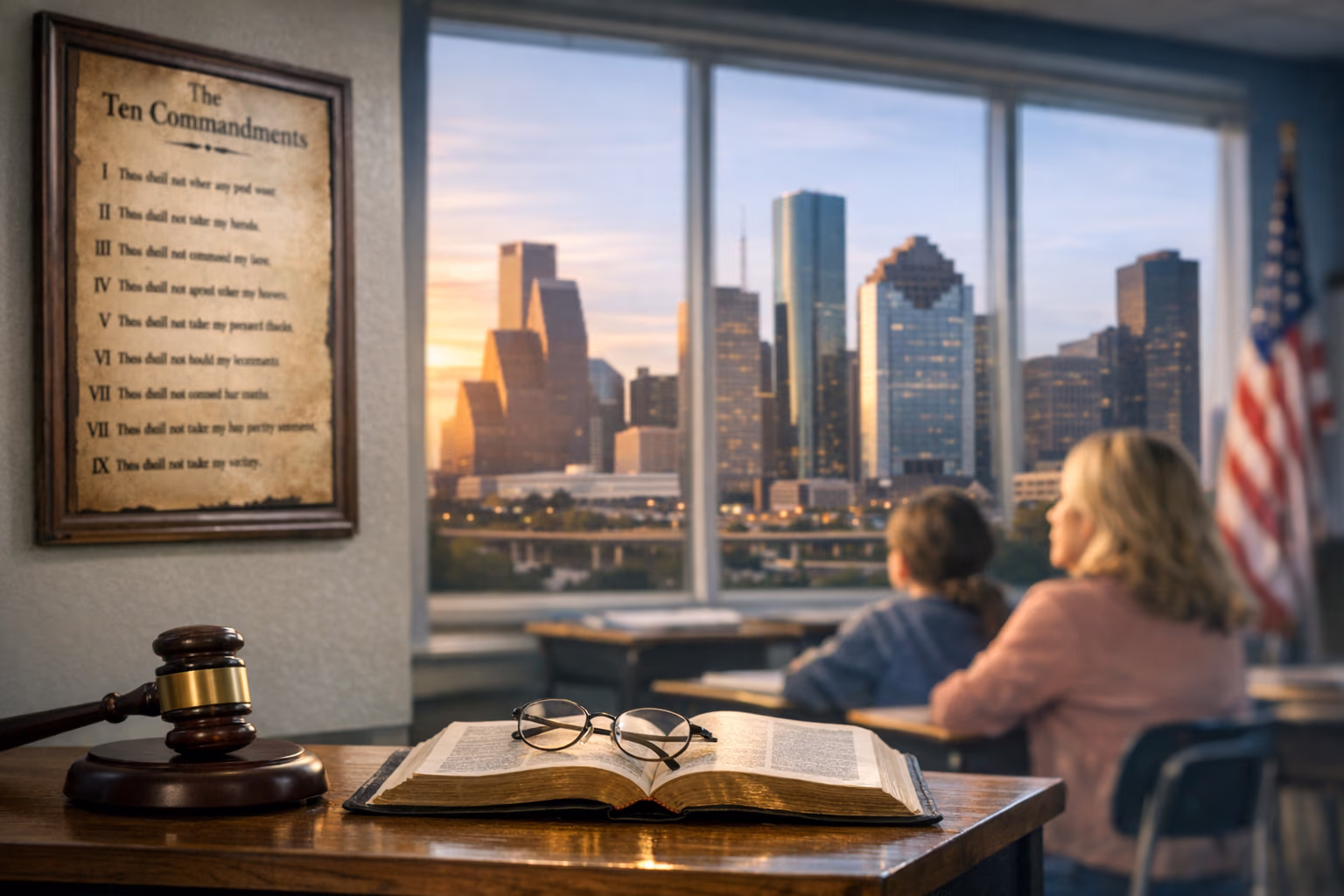 Houston Ten Commandments lawsuit hold request denied