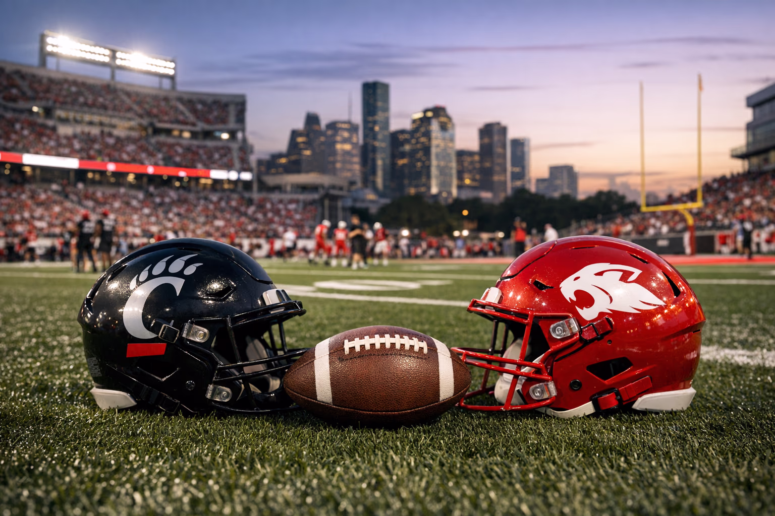 Cincinnati Bearcats vs Houston Cougars live score on Nov. 7