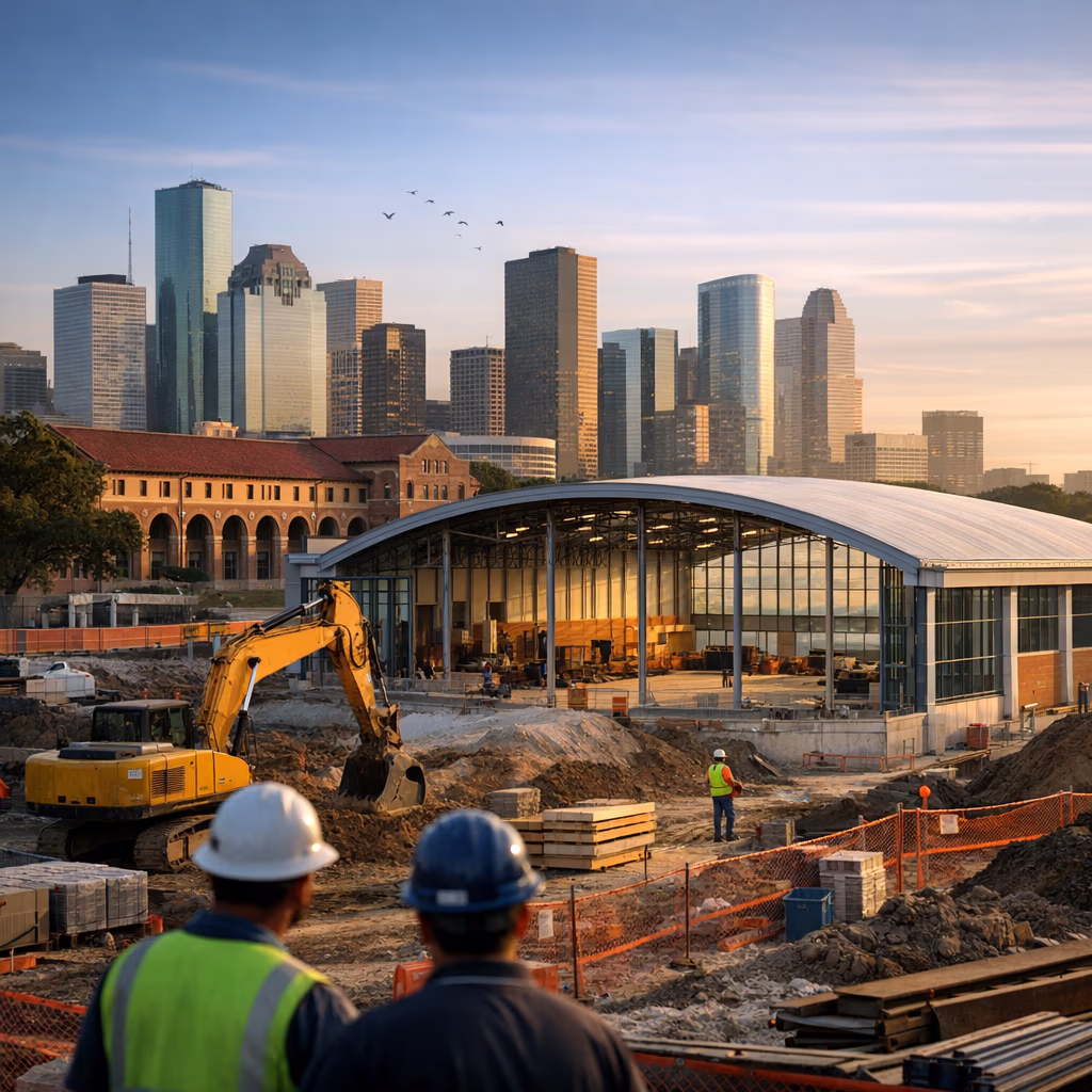 Rice Practice Pavilion Construction Set to Start in Houston