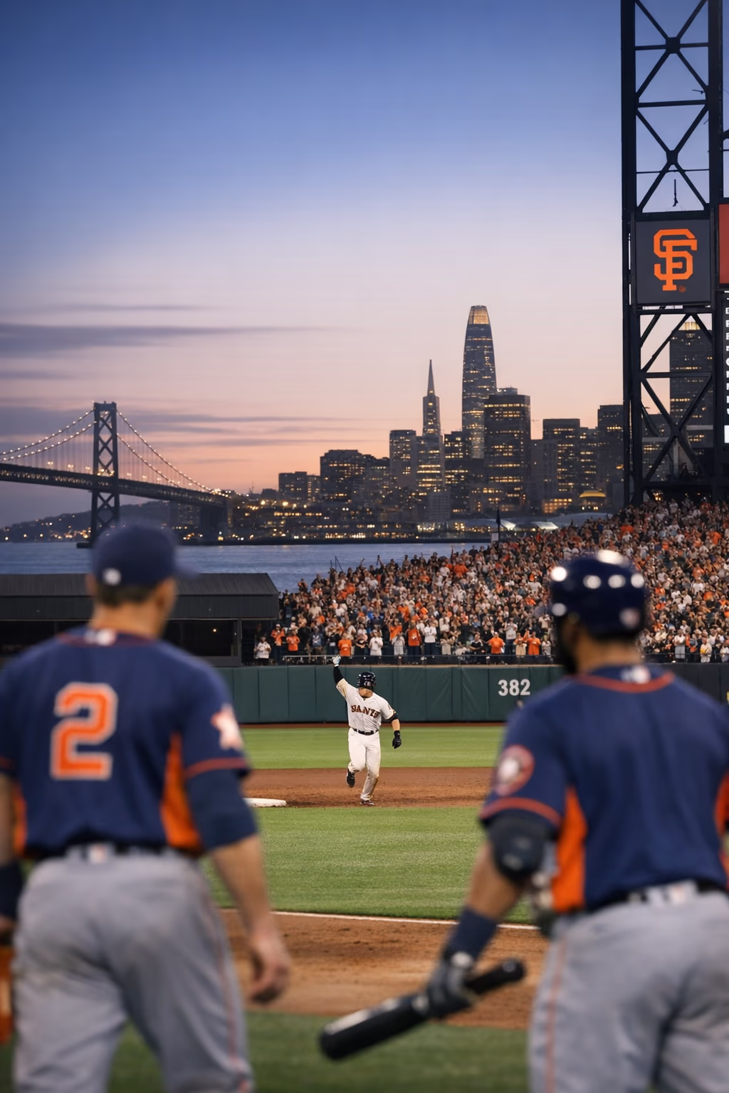 Houston Astros fall to Giants in San Francisco opener