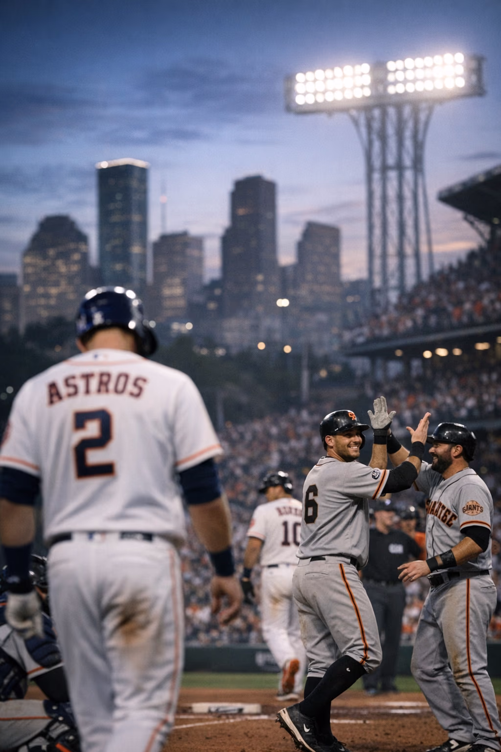 Houston Astros fall to Giants in series matchup recap