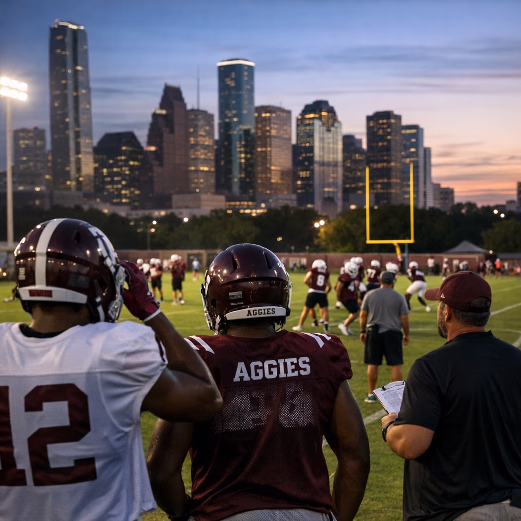 Texas A&M Aggie AM Brings Midweek Camp Updates