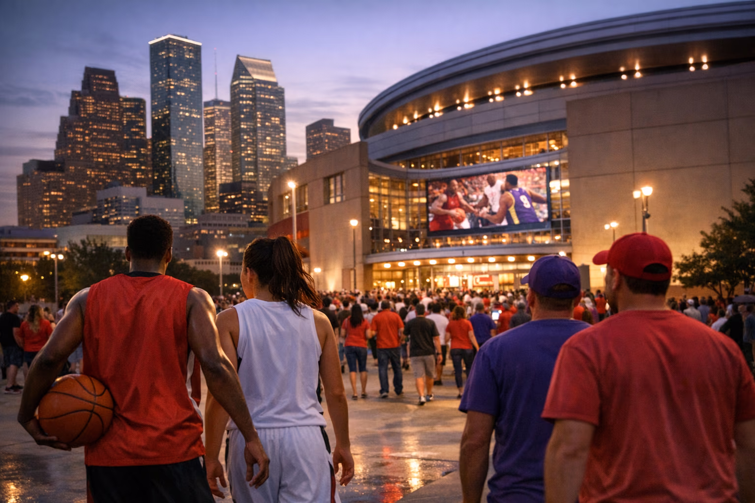 Houston Basketball Heads to Toyota Center for LSU Games