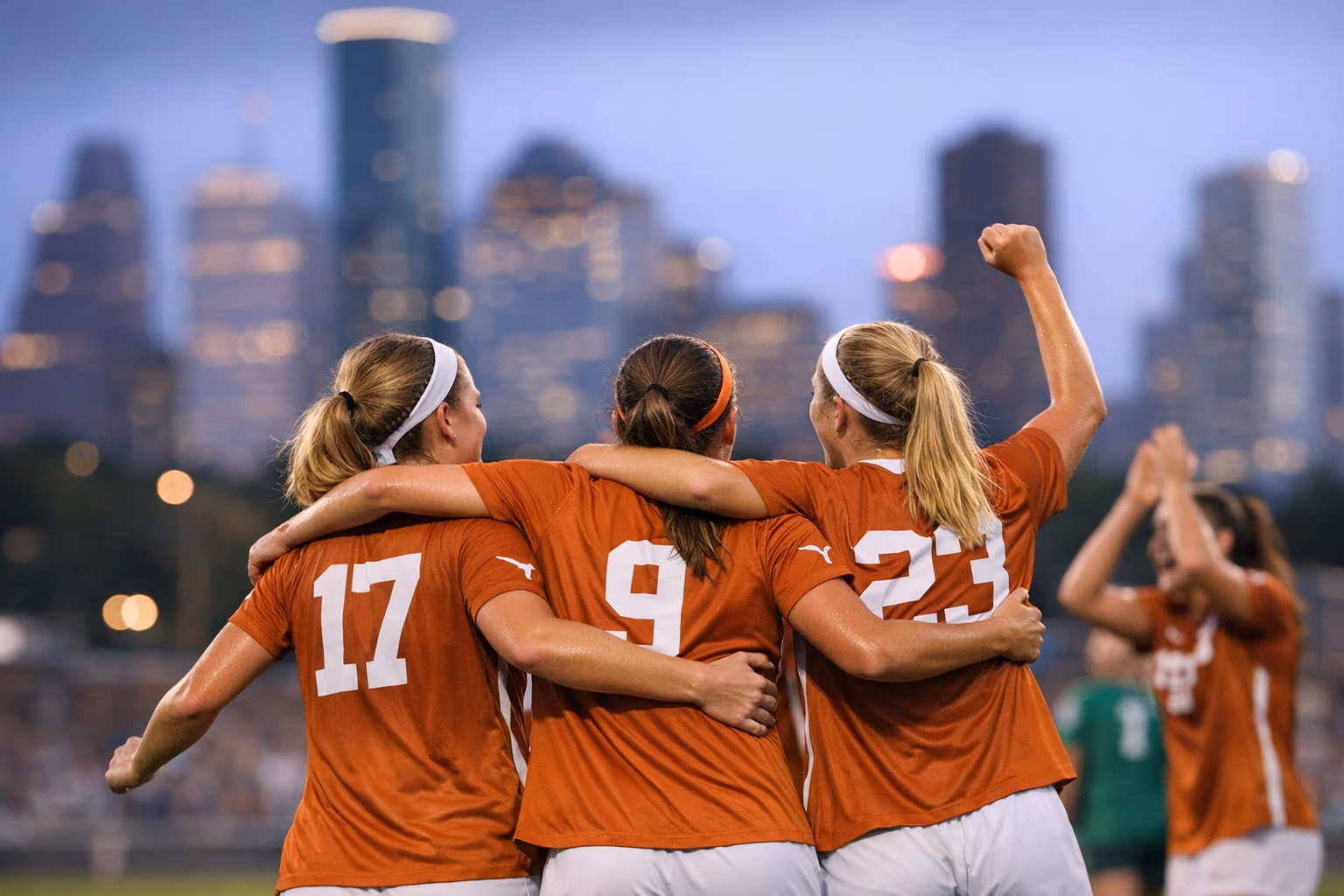 Texas soccer gets first Bates-era win on opening road trip