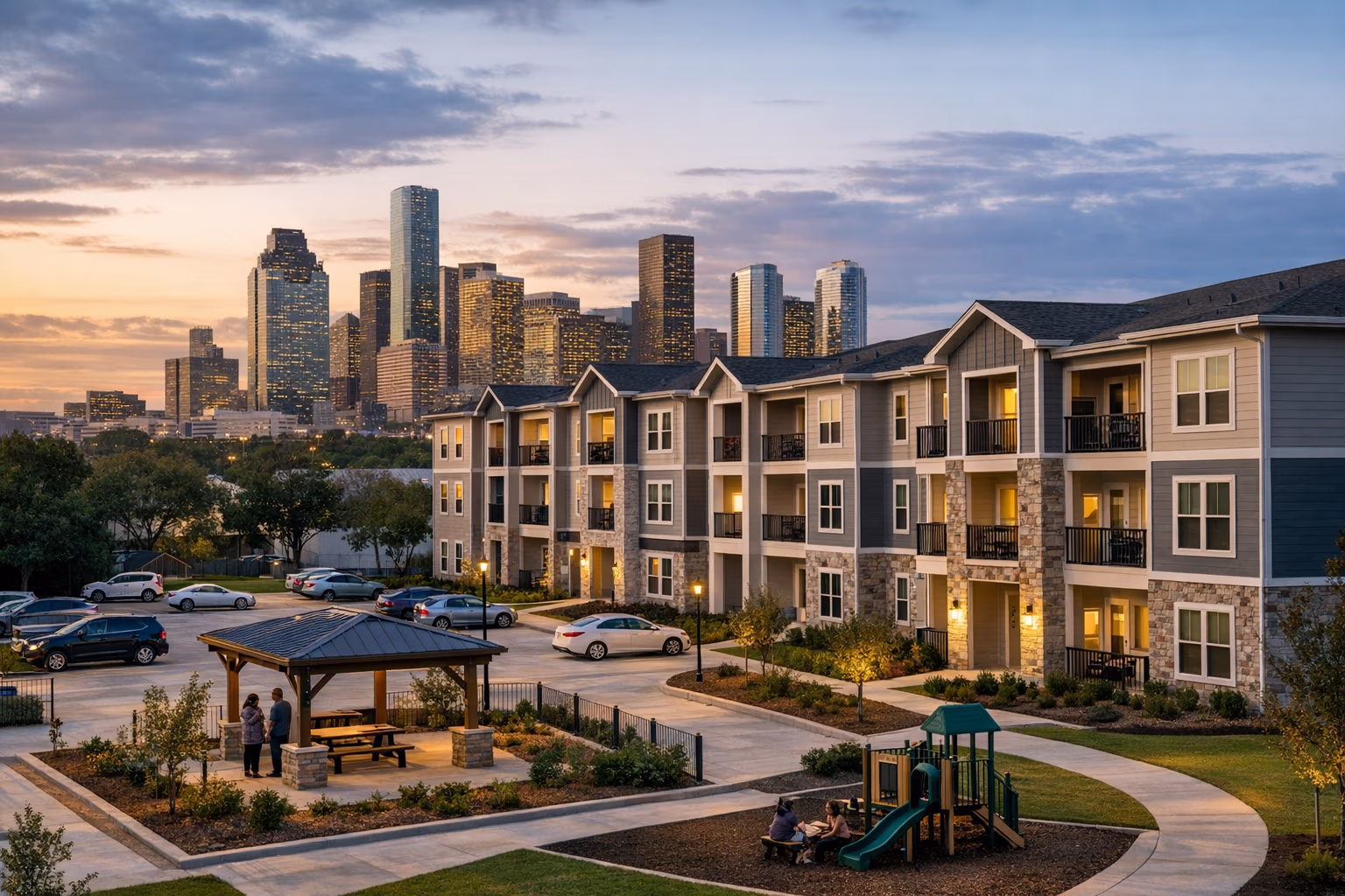 Lost Oaks Affordable Housing Opens in North Central Houston