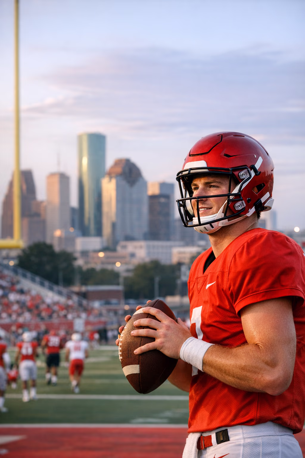 Conner Weigman Enters 2026 Feeling Fresh at Houston