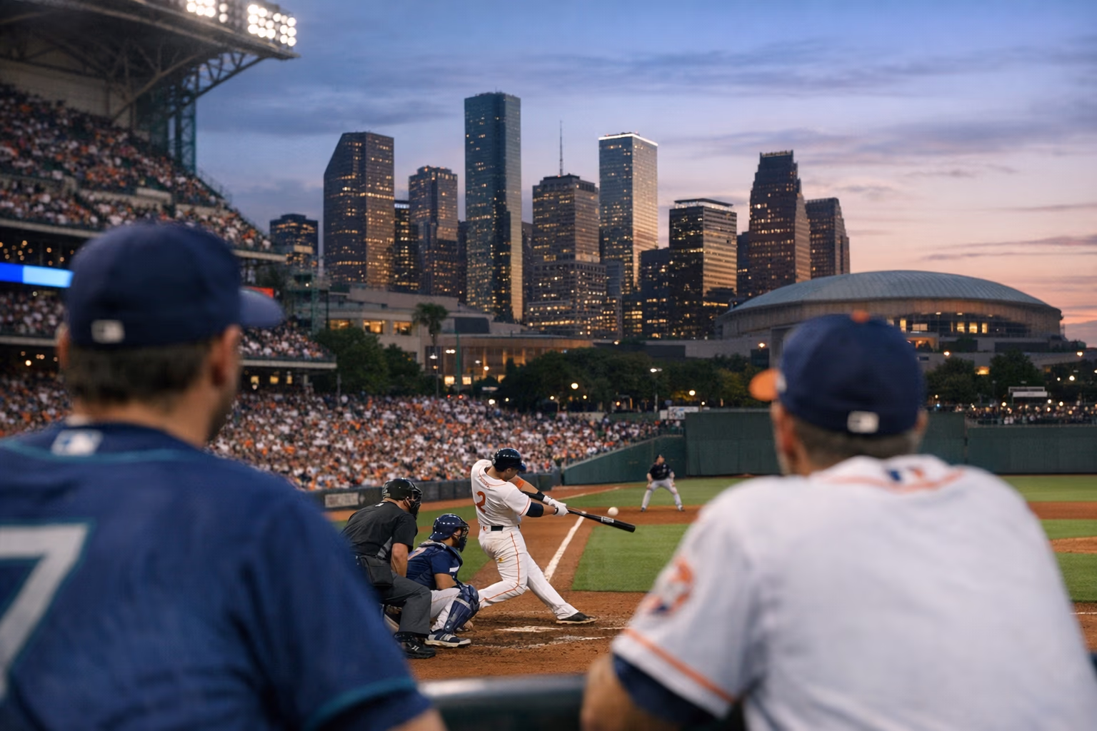 Seattle Mariners at Houston Astros game on Aug. 16