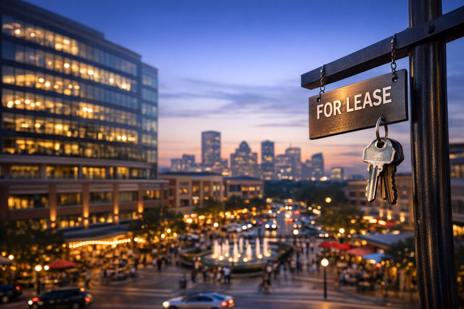 Sugar Land Town Square Lands Fortune 500 Office Lease