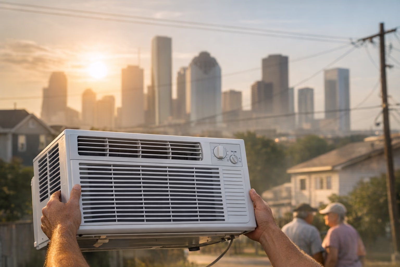 Houston air conditioner giveaway will aid 125 residents