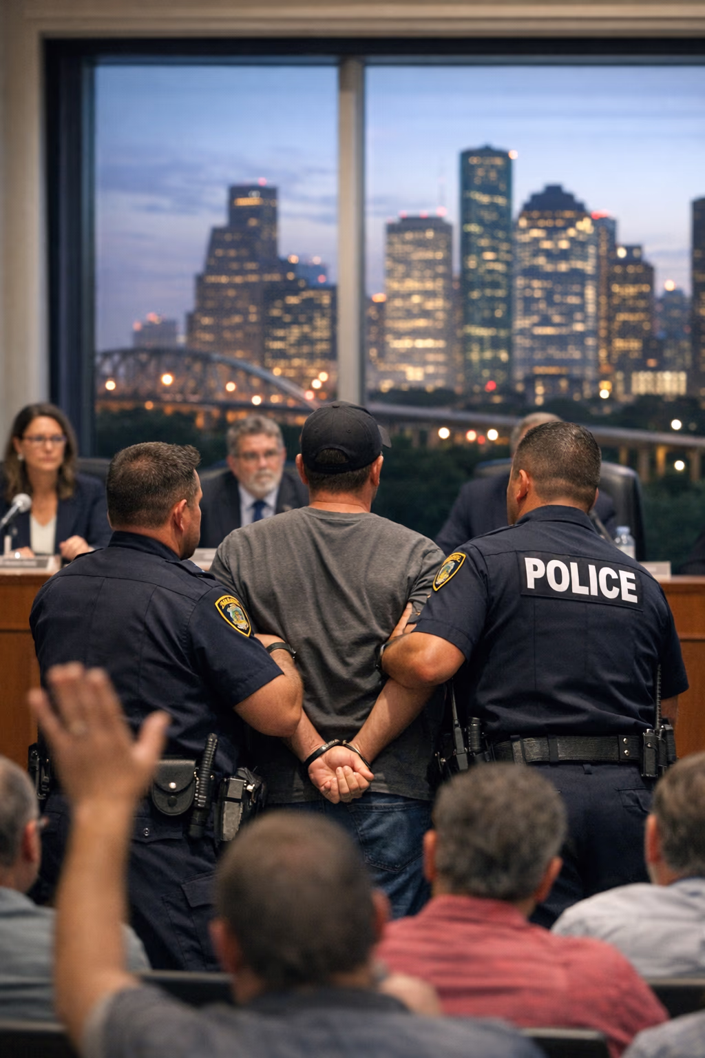 Public Meeting Arrest in Houston Raises Free Speech Questions
