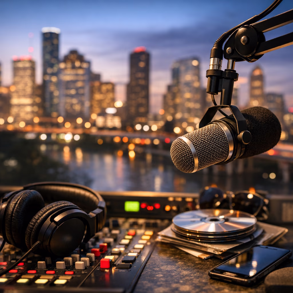AV's R And B Minute Airs on Houston's Majic 102.1