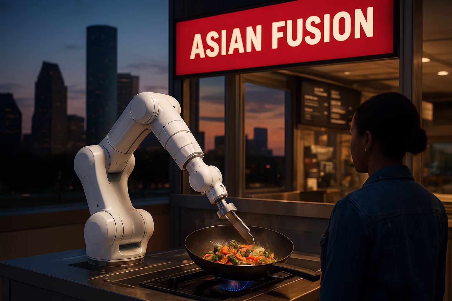 New Robot-Powered Asian Fusion Spot Opening in Houston