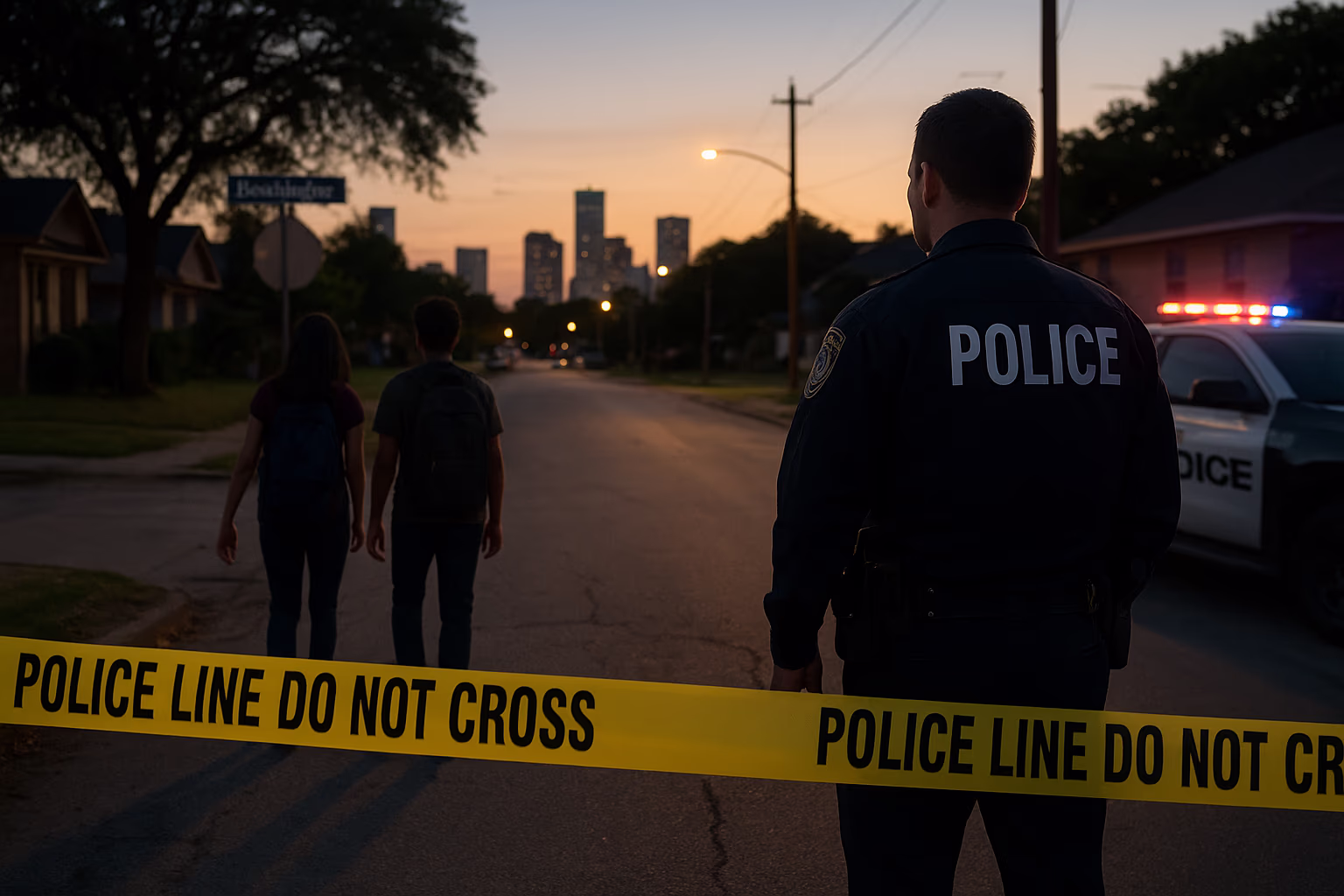 Houston Police Investigate Shooting That Injured Two Teens on Bennington Street
